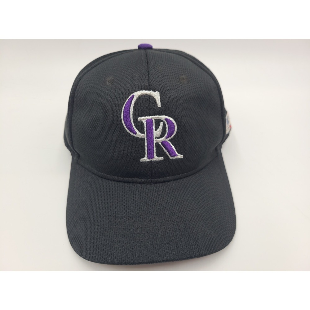 Youth Colorado Rockies OC Sports Team MLB Adjustable Hat Cap Boys Baseball Black